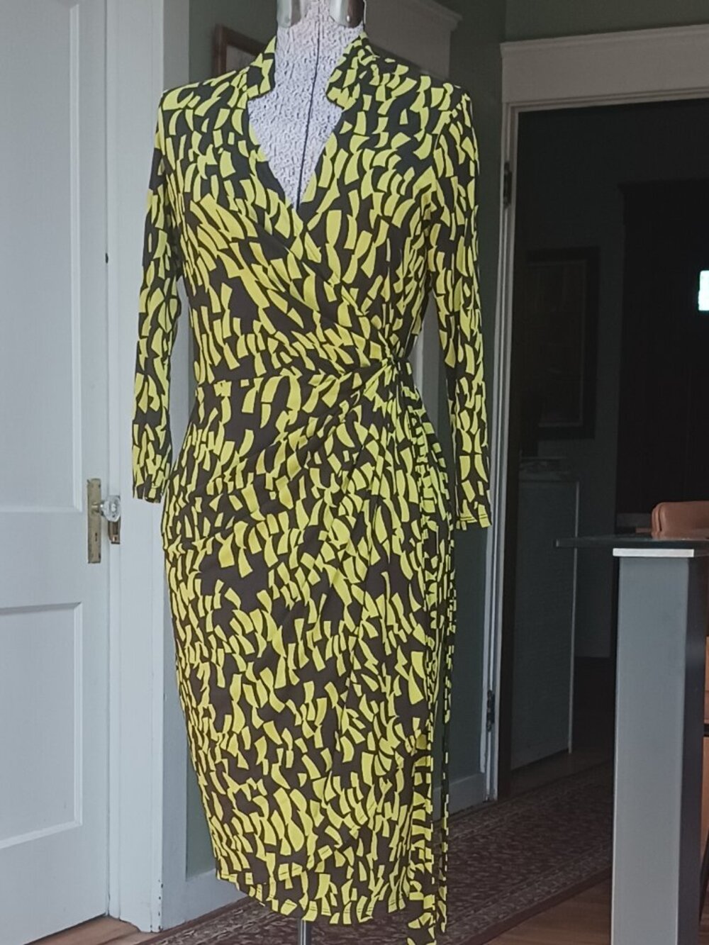 Maggy London Wrap Dress - Picture 2 of 5